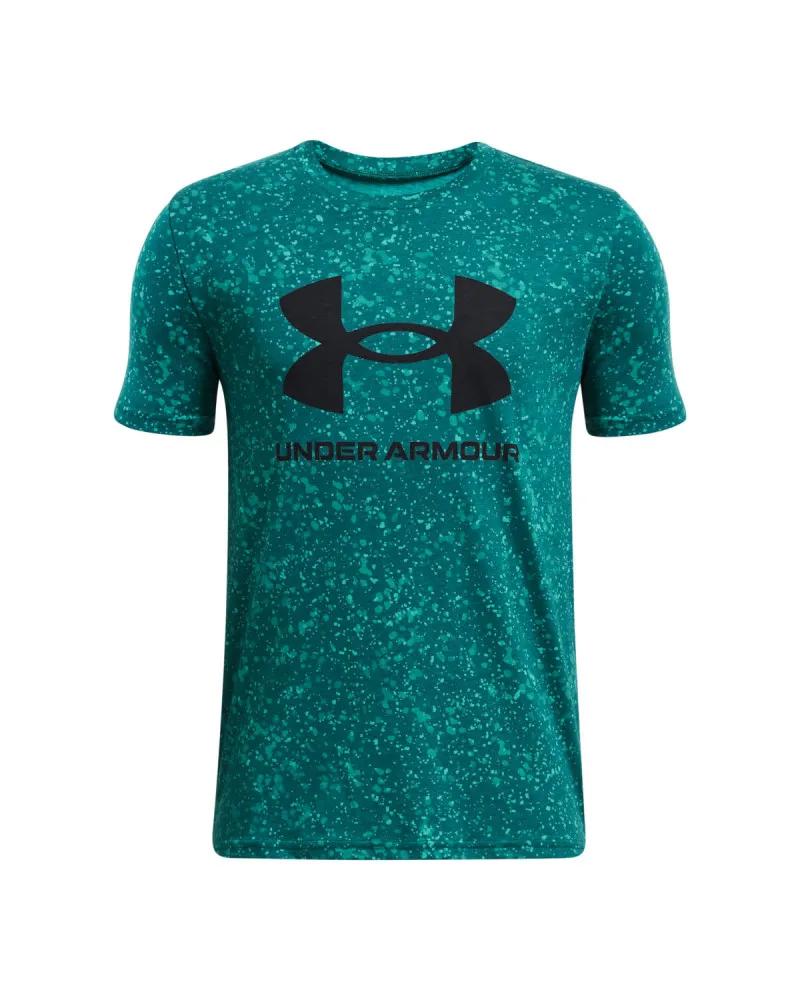 Tricou Baieti SPORSTYLE LOGO AOP SS Under Armour 