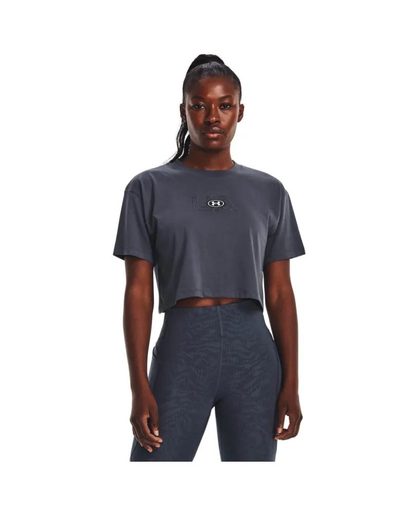 Tricou Dama BRANDED LOGO CROP SS Under Armour