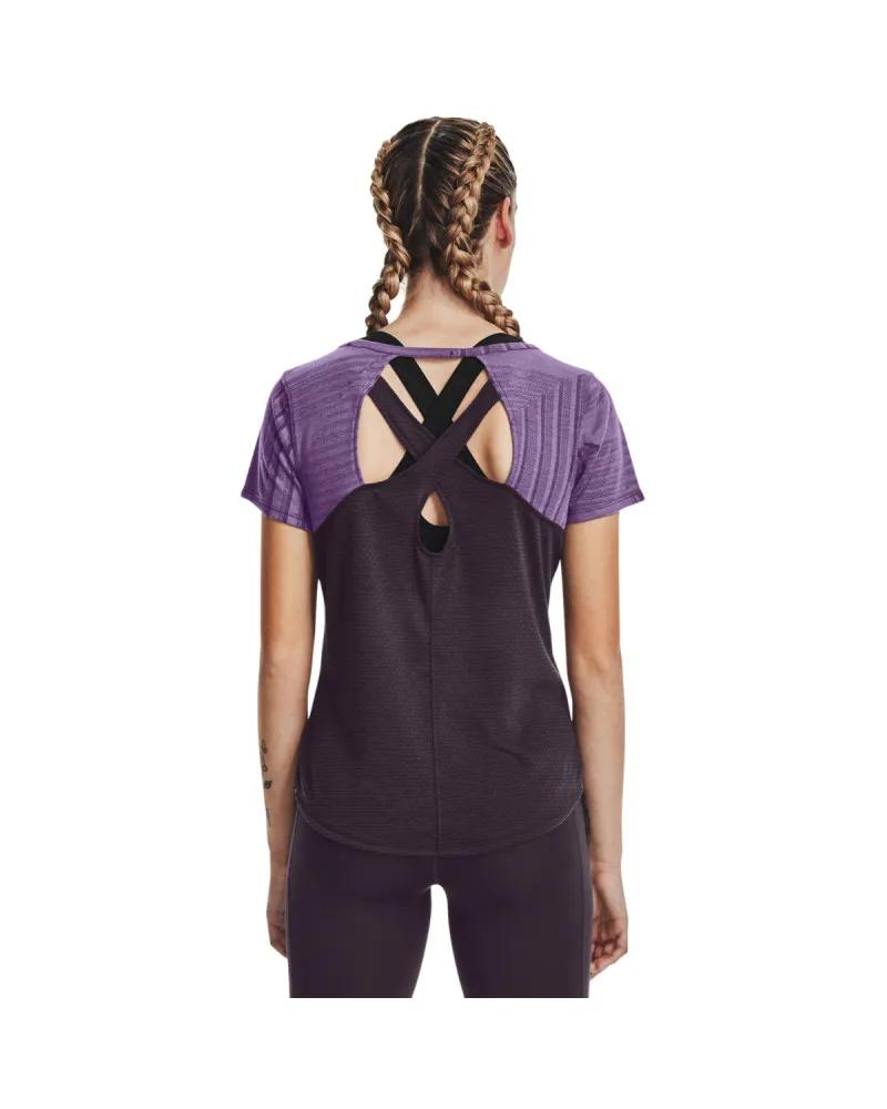Tricou Dama STREAKER DECO DIAMOND SS Under Armour