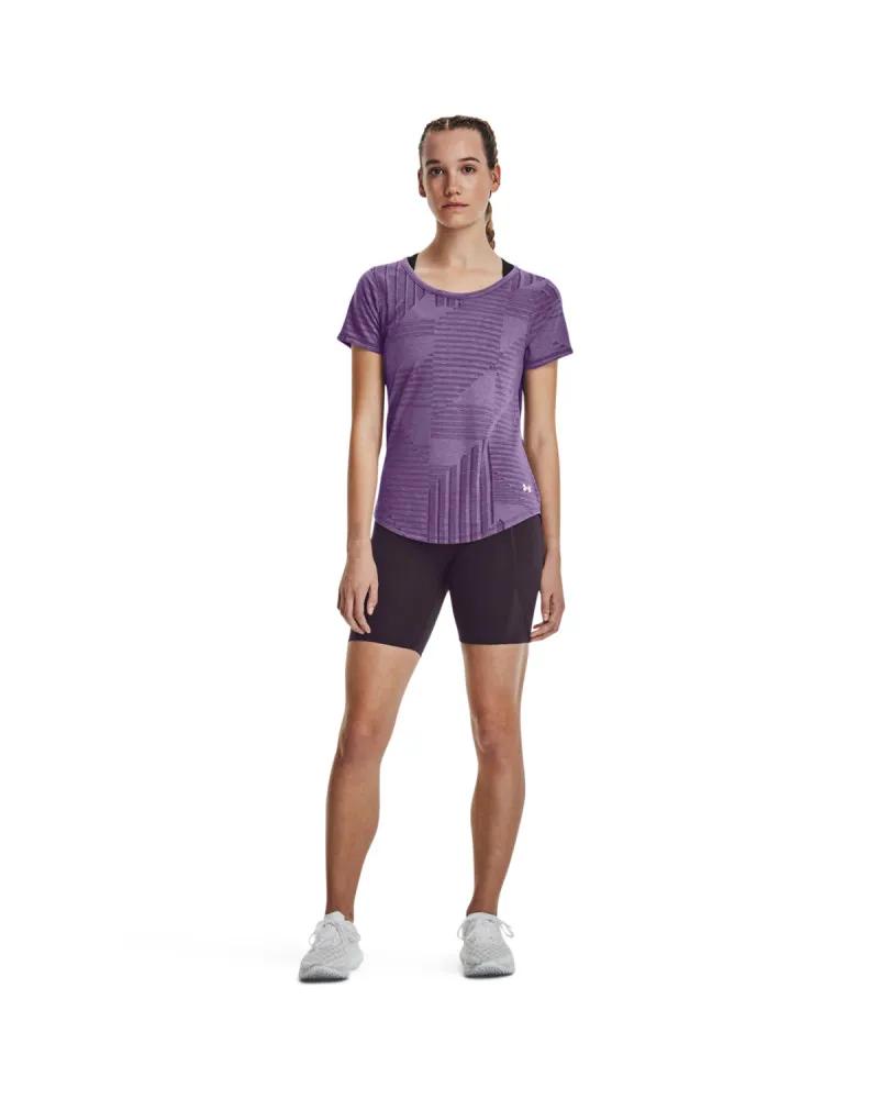 Tricou Dama STREAKER DECO DIAMOND SS Under Armour
