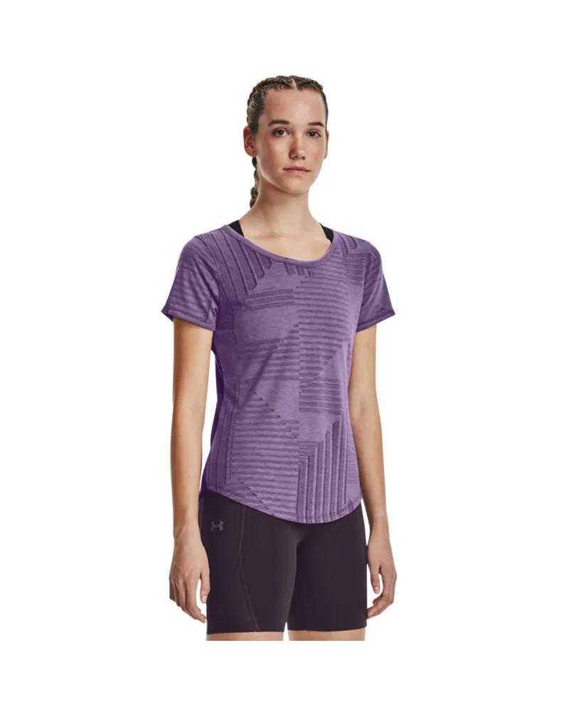 Tricou Dama STREAKER DECO DIAMOND SS Under Armour
