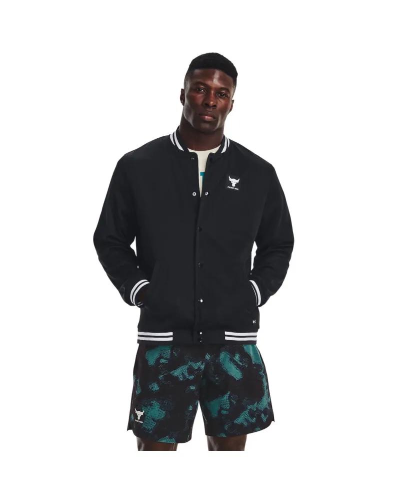 Jacheta Barbati PROEJCT ROCK MESH VARSITY JACKET Under Armour