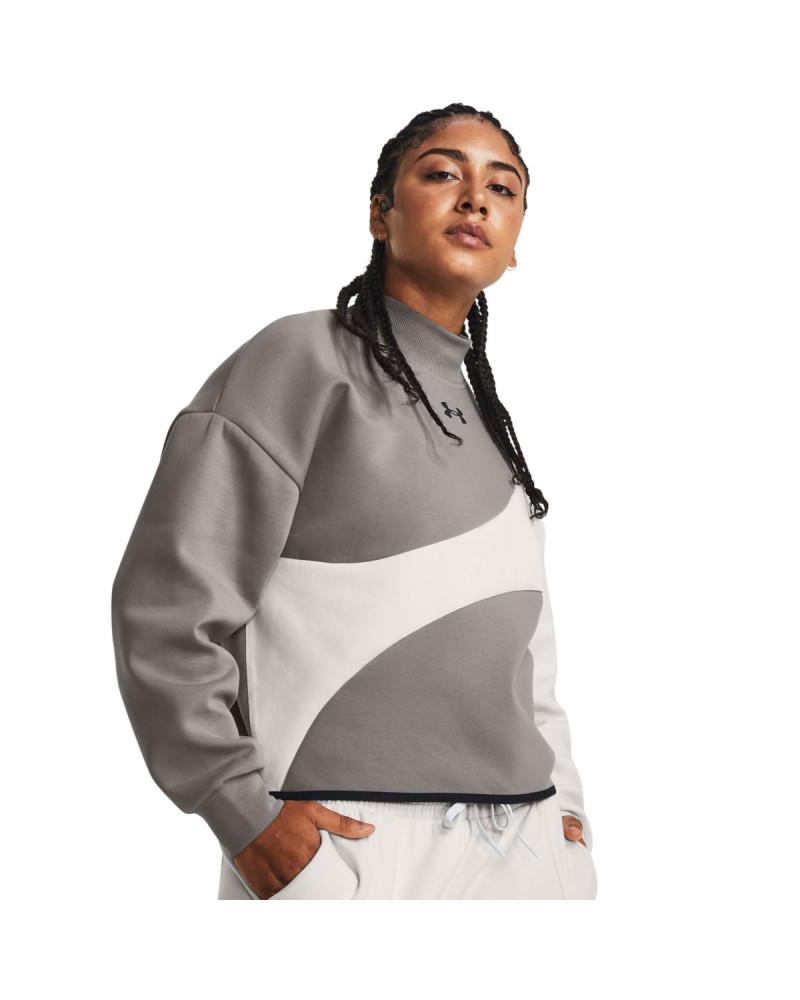 Bluza Dama UNSTOPPABLE FLC CROP CREW Under Armour