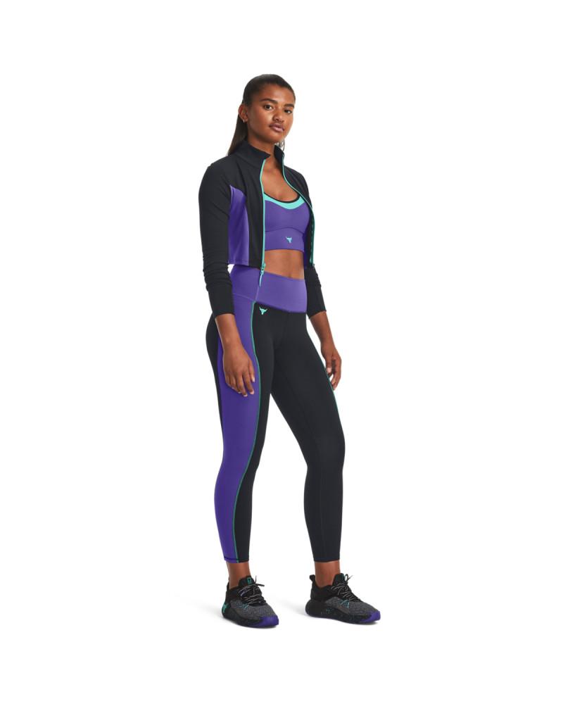 Bluza Dama PROJECT ROCK LETSGO CROP FZ Under Armour 