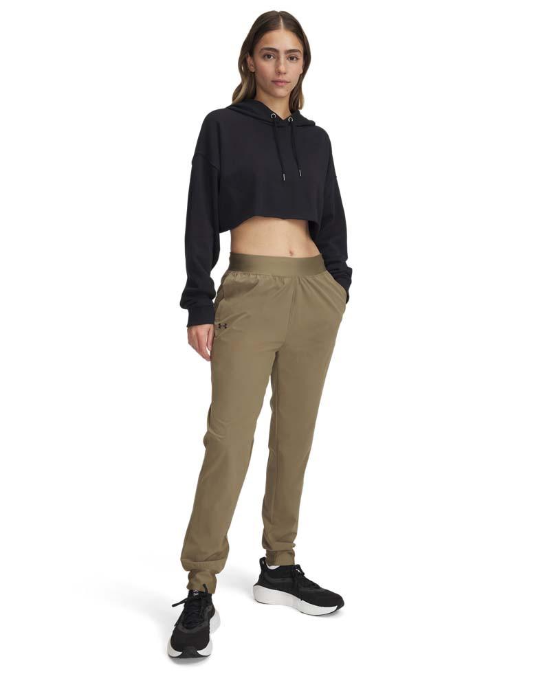 Pantaloni Dama RIVAL HI RISE WOVEN PANT Under Armour