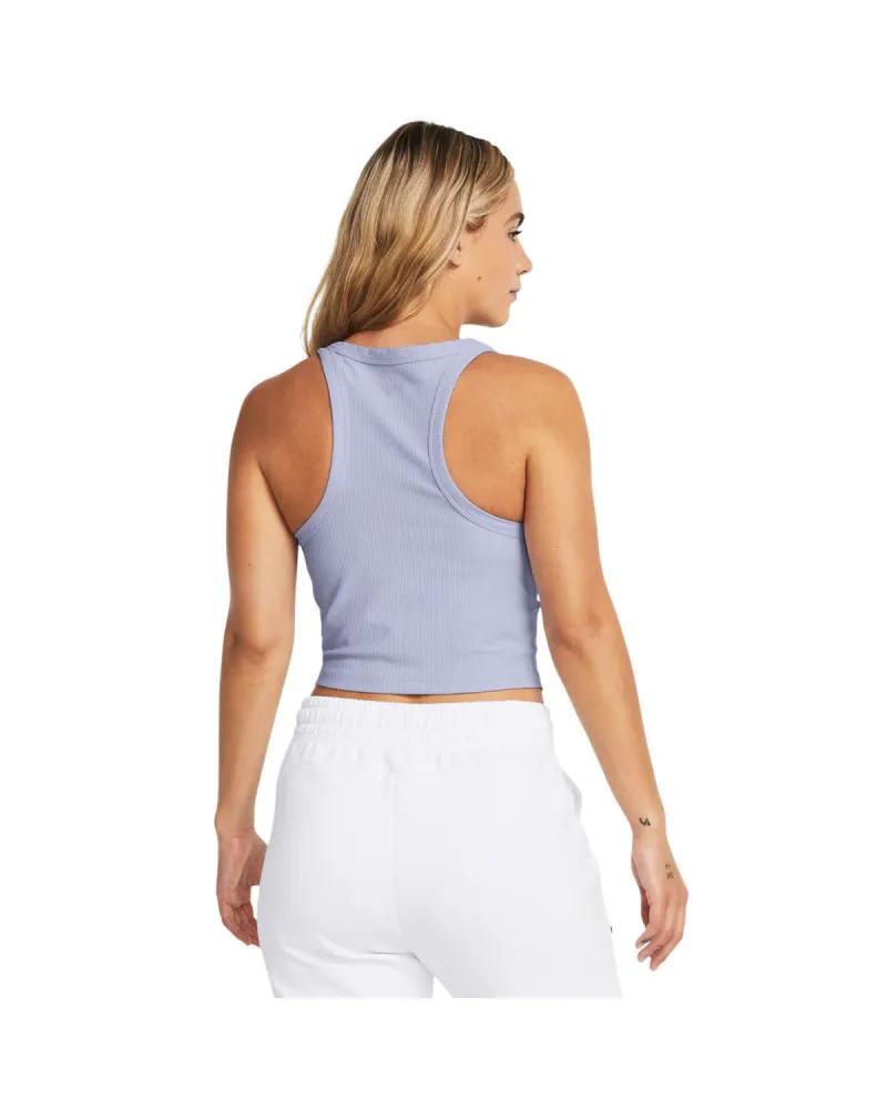 Maiou Dama MERIDIAN RIB CROP TANK Under Armour