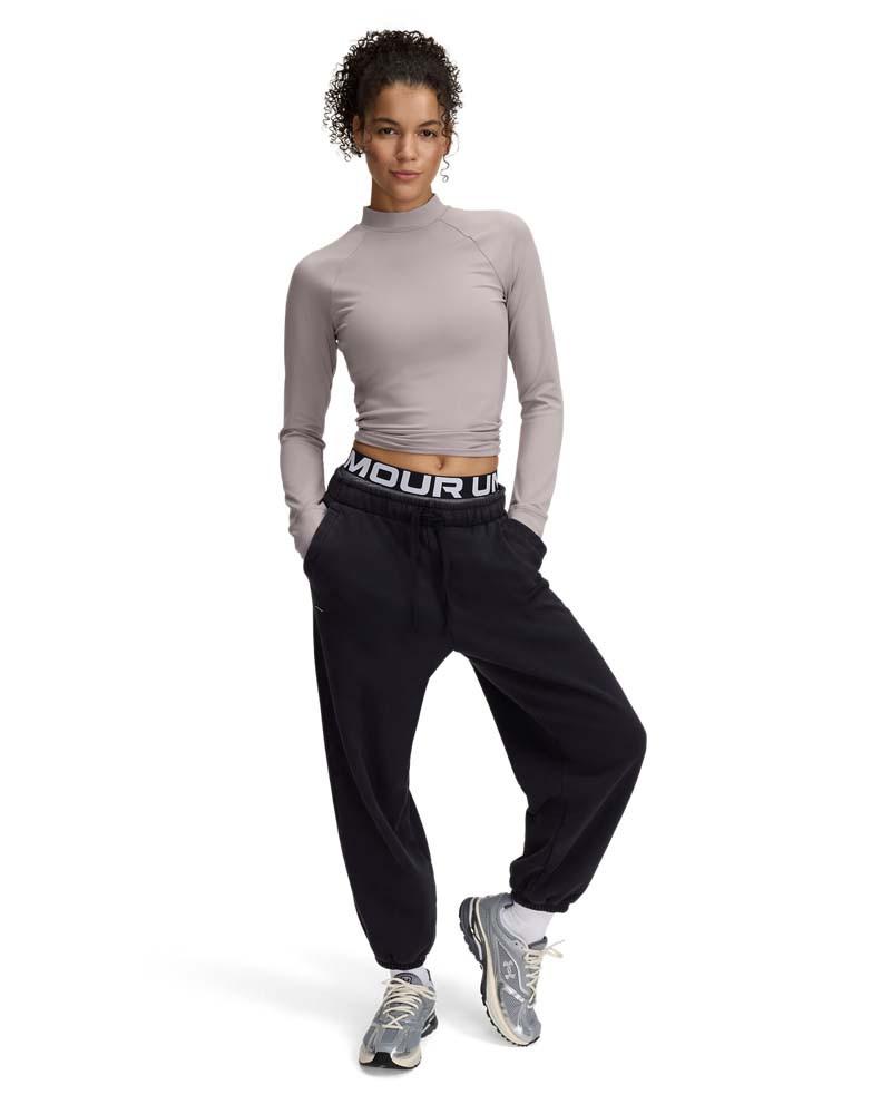 Pantaloni Dama ICON HWT FLC OS PANT Under Armour
