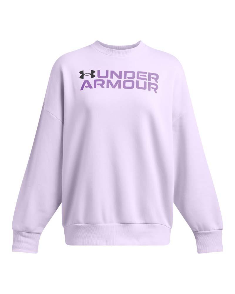Bluza Dama RIVAL FLEECE WORDMARKOS CREW Under Armour