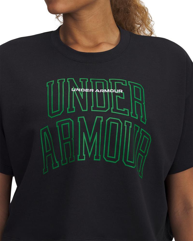 Tricou Dama VARSITY MIX HW SS CROP Under Armour 