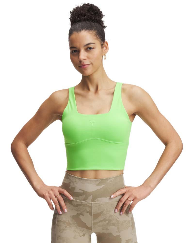 Maiou Dama PROJECT ROCK FITTED BRA TANK Under Armour