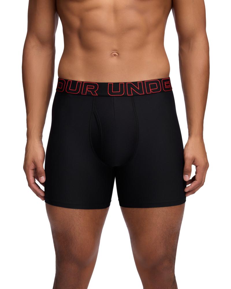 Lenjerie intima Barbati PERFORMANCE TECH - SOLID 6 IN 3PK Under Armour