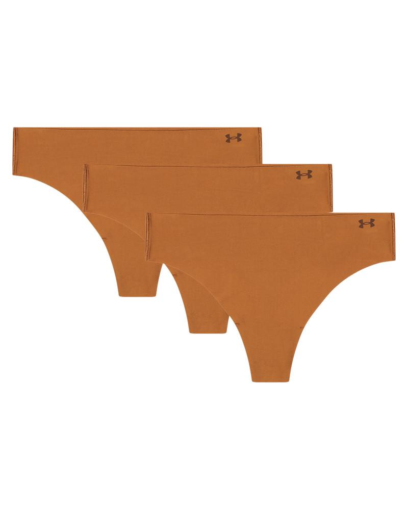 Lenjerie intima Dama PURE STRETCH NO SHOW THONG -SOLID 3PK Under Armour