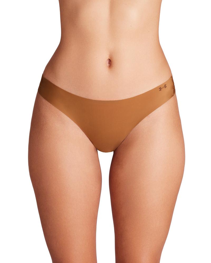 Lenjerie intima Dama PURE STRETCH NO SHOW THONG -SOLID 3PK Under Armour