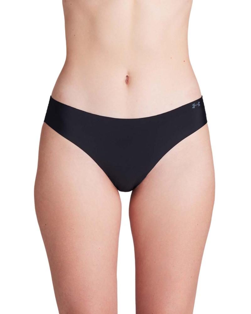 Lenjeri intima Dama PURE STRETCH NO SHOW BIKINI-SOLID 3 PACK Under Armour 