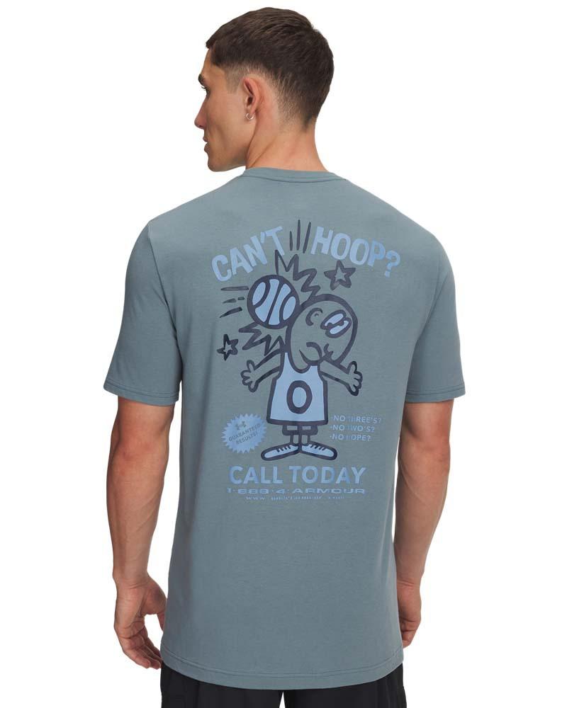 Tricou Barbati M 60/40S CAN T HOOP SS Under Armour