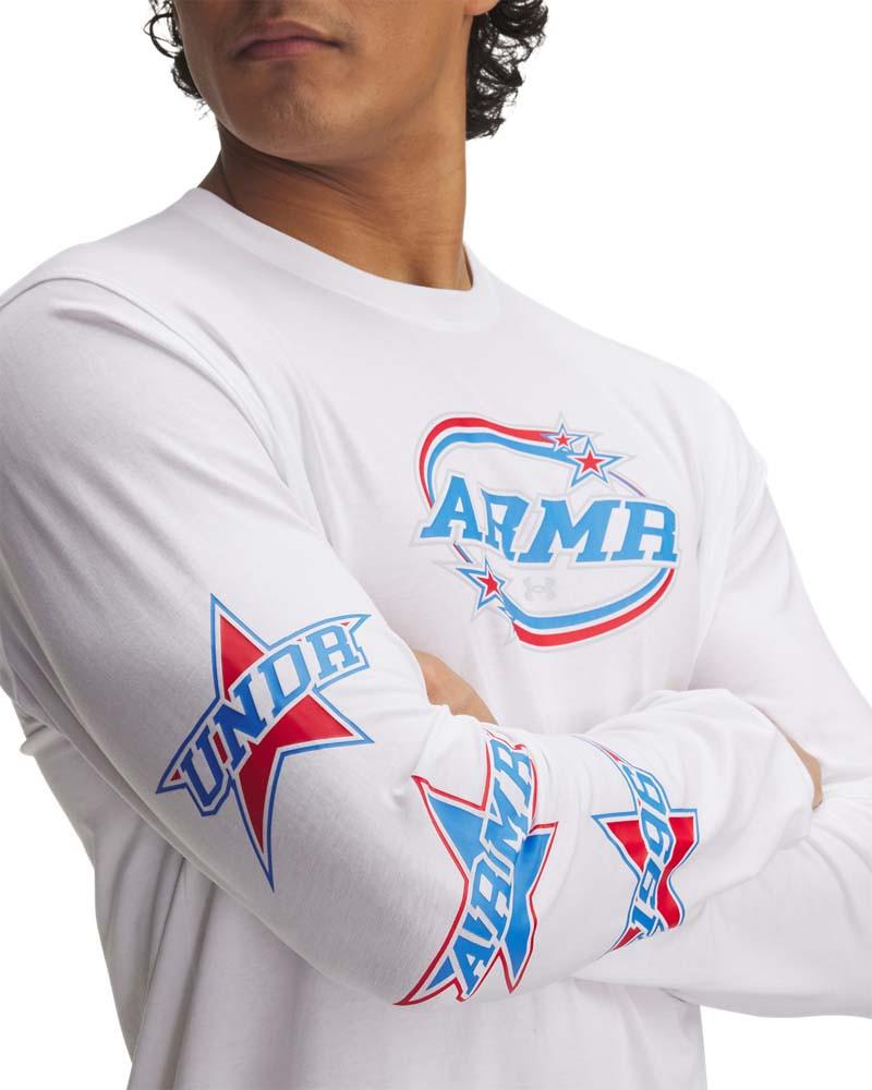 Tricou Barbati 60/40S STACKED STARS LS Under Armour