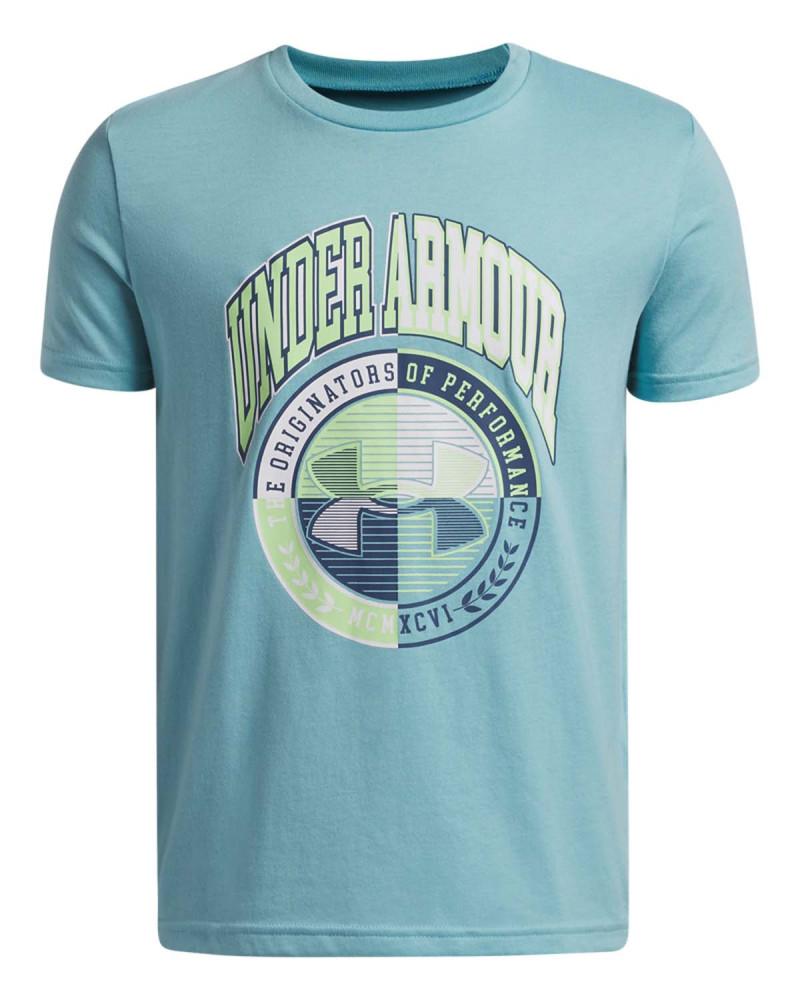 Tricou Baieti VARSITY CREST SHORTSLEEVE Under Armour 