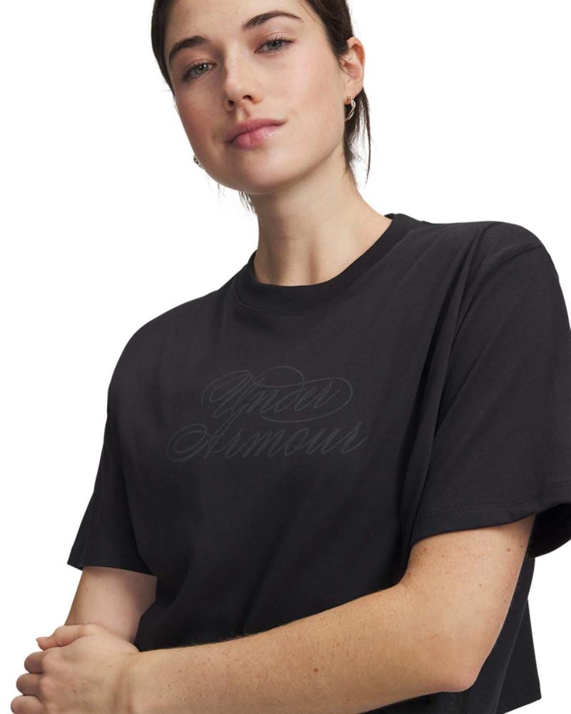 Tricou Dama SCRIPTHEART CROP SHORT SLEEVE Under Armour 
