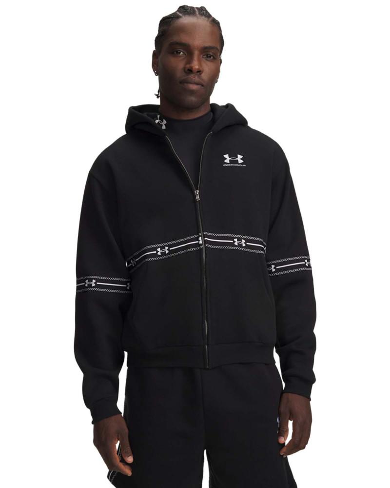 Hanorac Barbati Icon Fleece Taped Full Zip Under Armour 