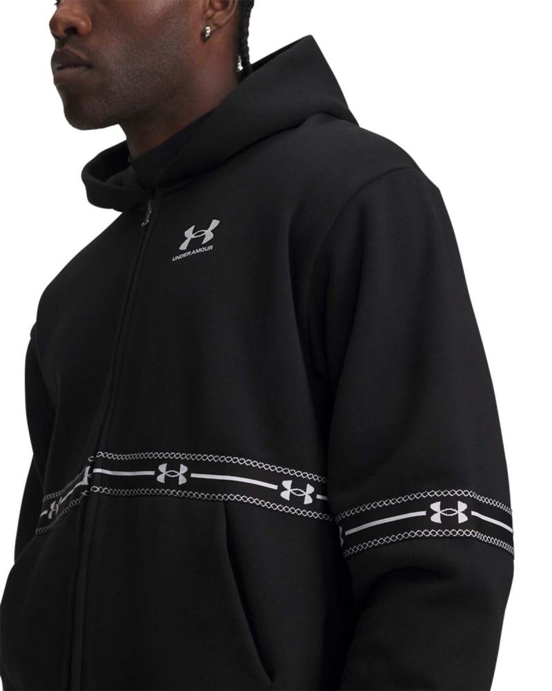 Hanorac Barbati Icon Fleece Taped Full Zip Under Armour 