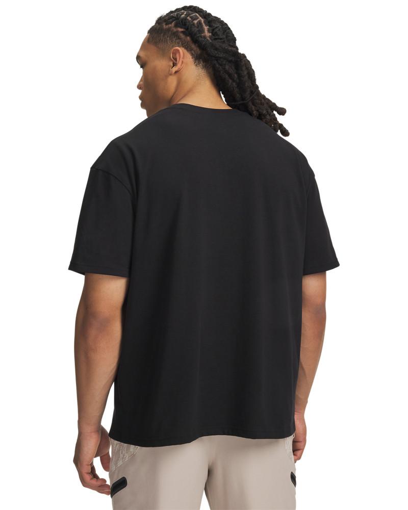 Tricou Barbati HEAVYWEIGHT METAL LOGO SHORT SLEEVE Under Armour 