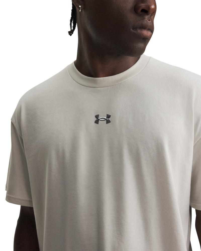 Tricou Barbati HEAVYWEIGHT METAL LOGO SHORT SLEEVE Under Armour 